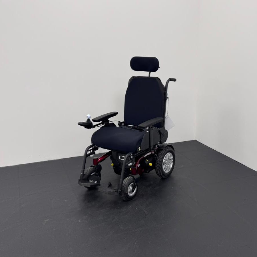 Quantum Rehab Aspen Red Powerchair