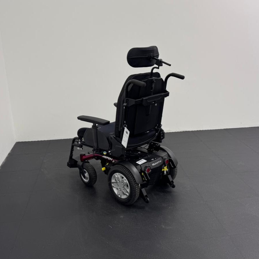 Quantum Rehab Aspen Red Powerchair